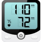 Logo of Blood Pressure Monitor android Application 