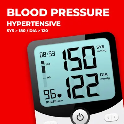 Blood Pressure Monitor android App screenshot 1